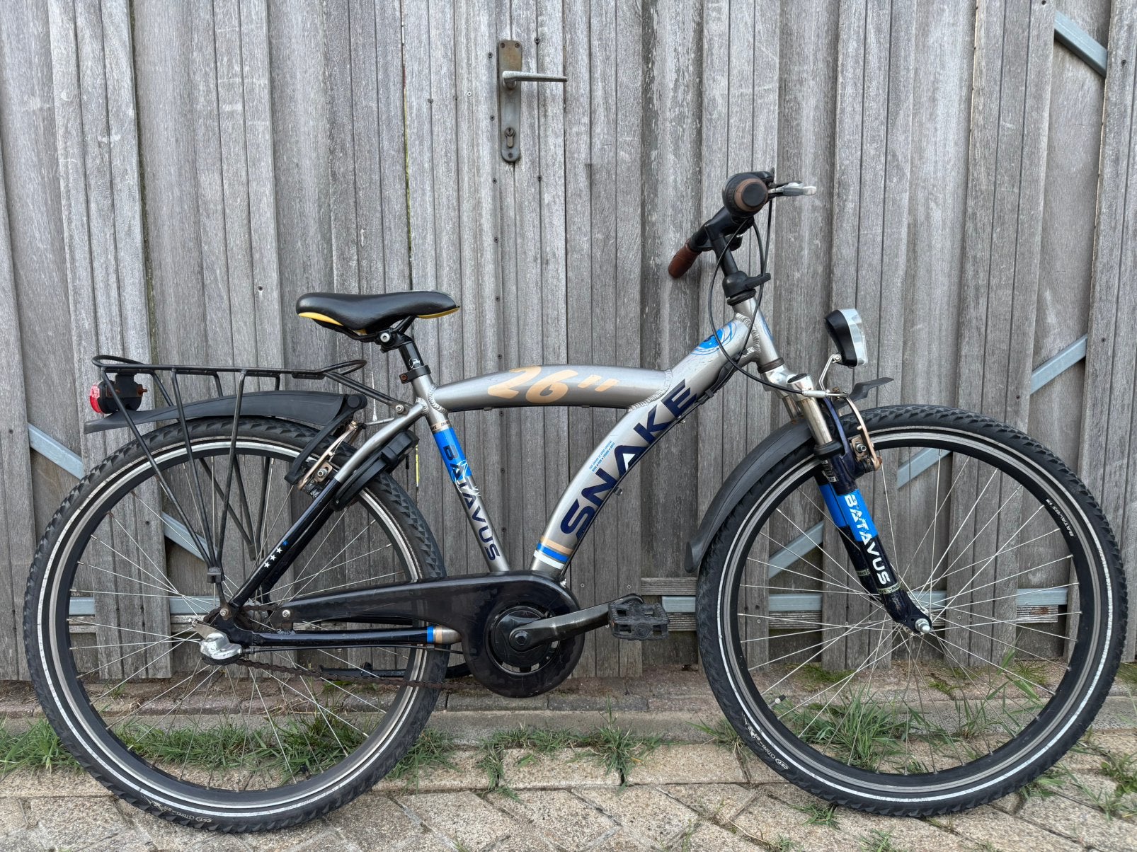 Batavus Snake 26 inch jongensfiets, 3 versnellingen, Hardtail, Zo goed als nieuw, Schijfrem, Ophalen