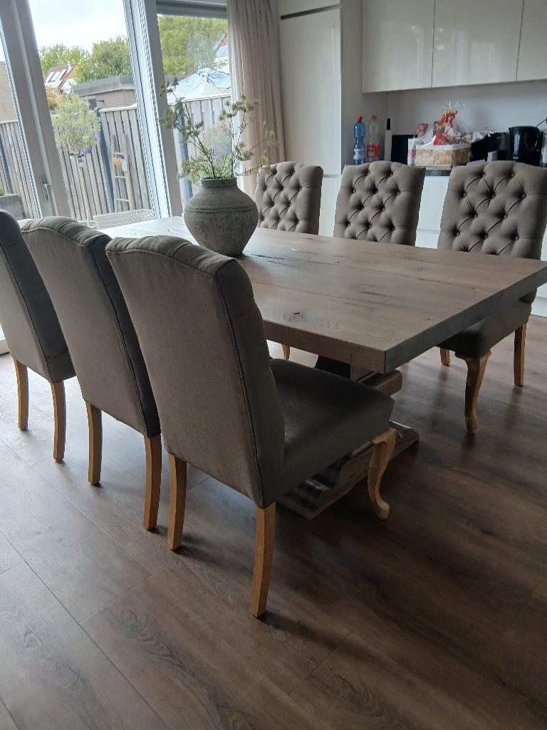 6 eetkamerstoelen, Ophalen, Gebruikt, Landelijk, Vijf, Zes of meer stoelen