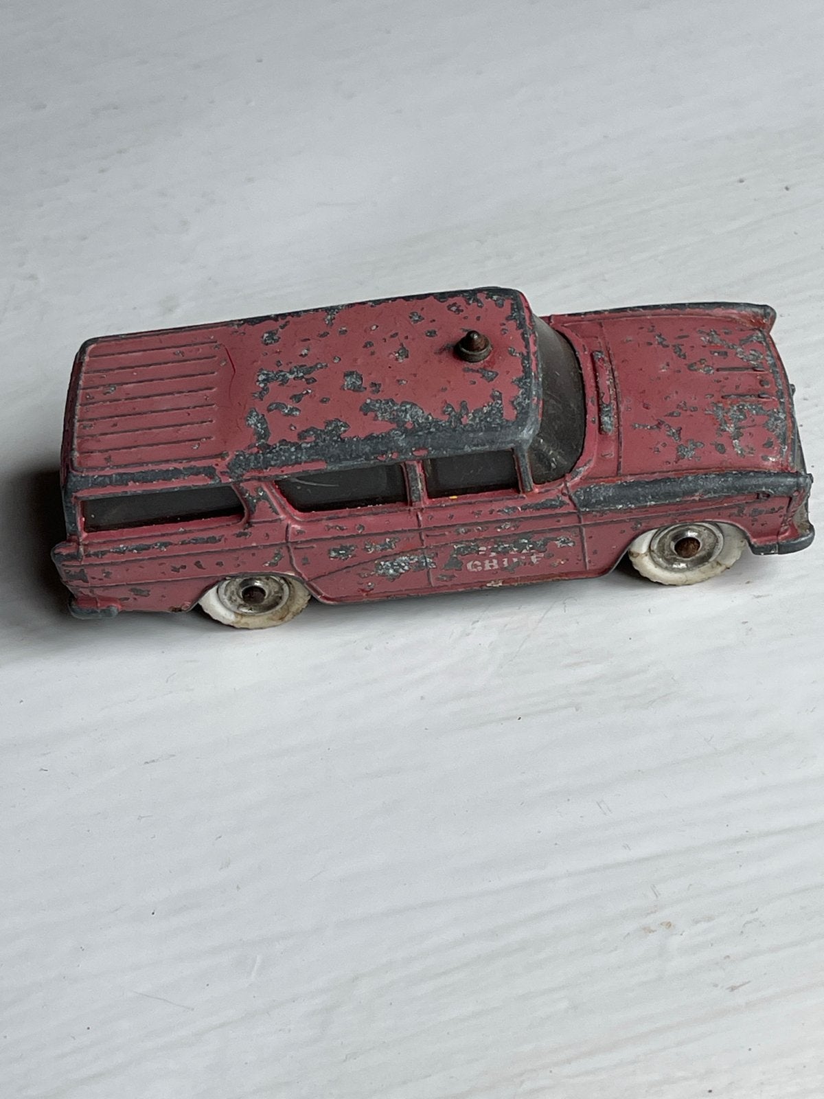 Vintage Dinky Toys Nash Rambler Fire Chief Stationcar, Overige merken, Gebruikt, 1:50 of kleiner, Auto