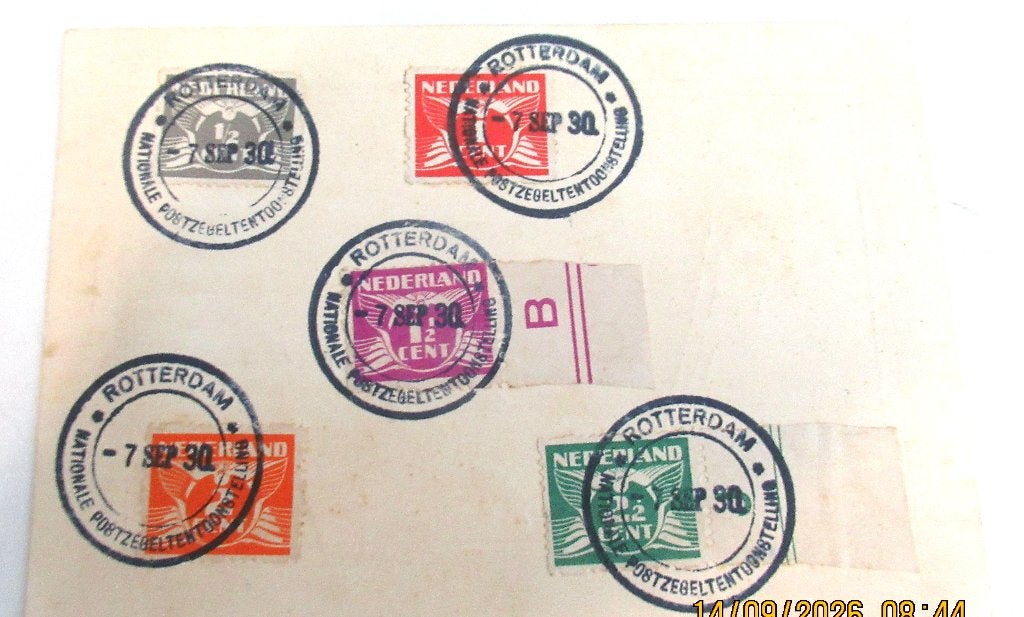Nederland 1930, Ophalen of Verzenden, T/m 1940, Gestempeld