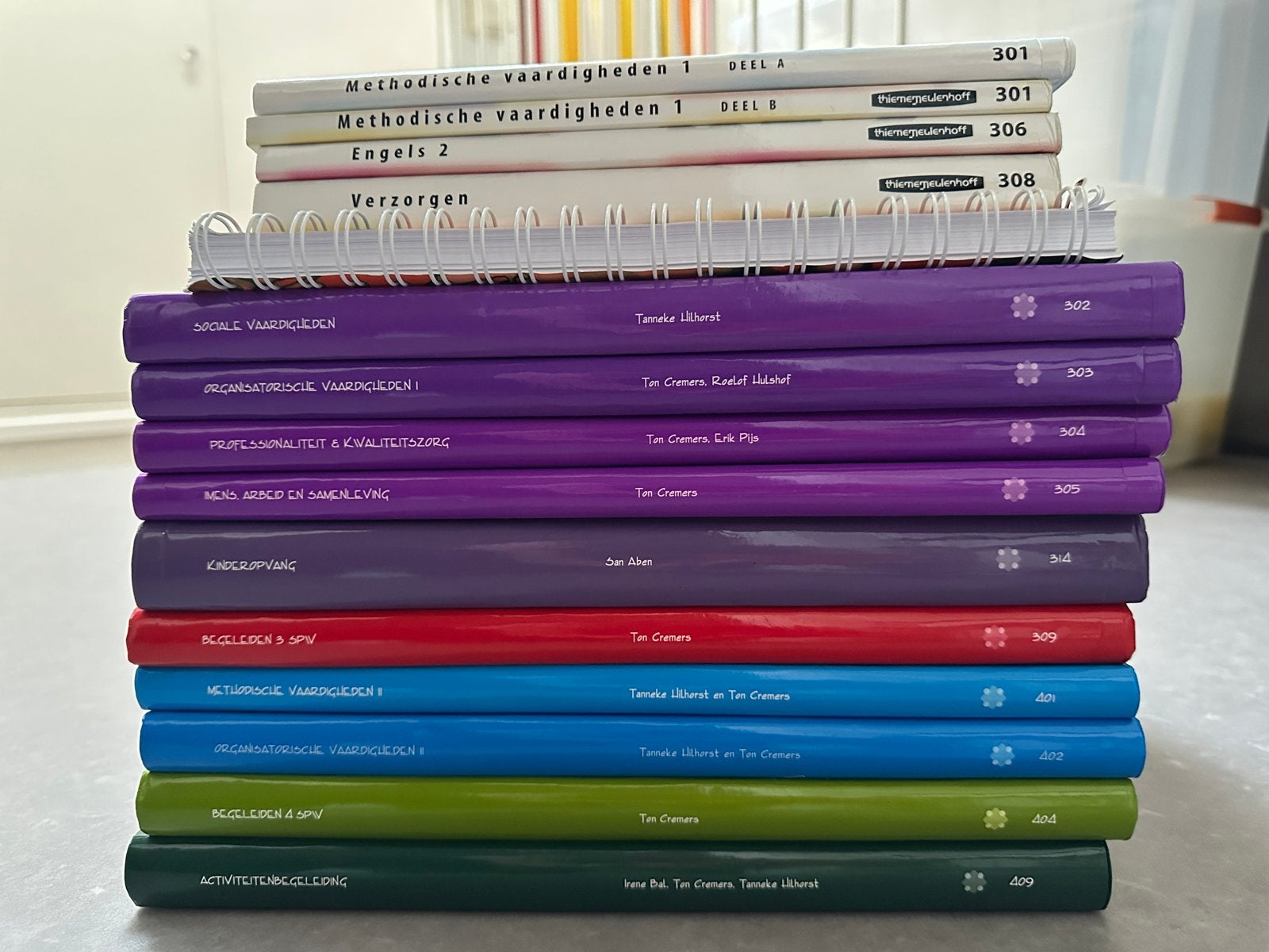 Complete set MBO studieboeken SPW 3+4, Boeken, Studieboeken en Cursussen, Ophalen of Verzenden, Gamma, Gelezen, MBO