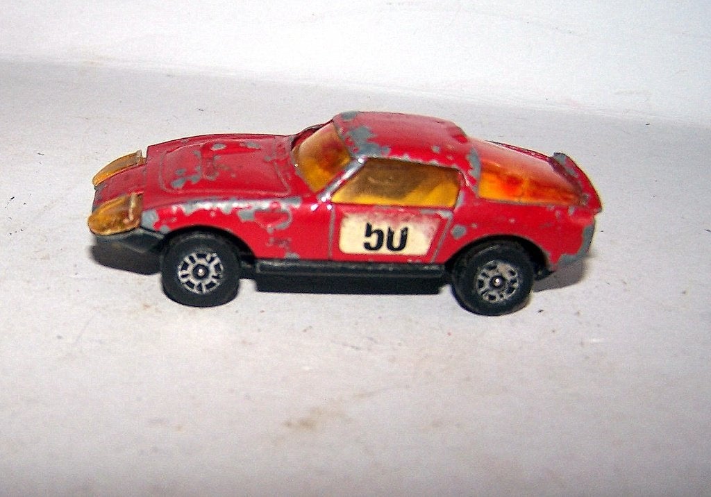 Vintage Corgi Juniors Austin Healey Le Mans Sprite model., Ophalen of Verzenden, Gebruikt, Auto