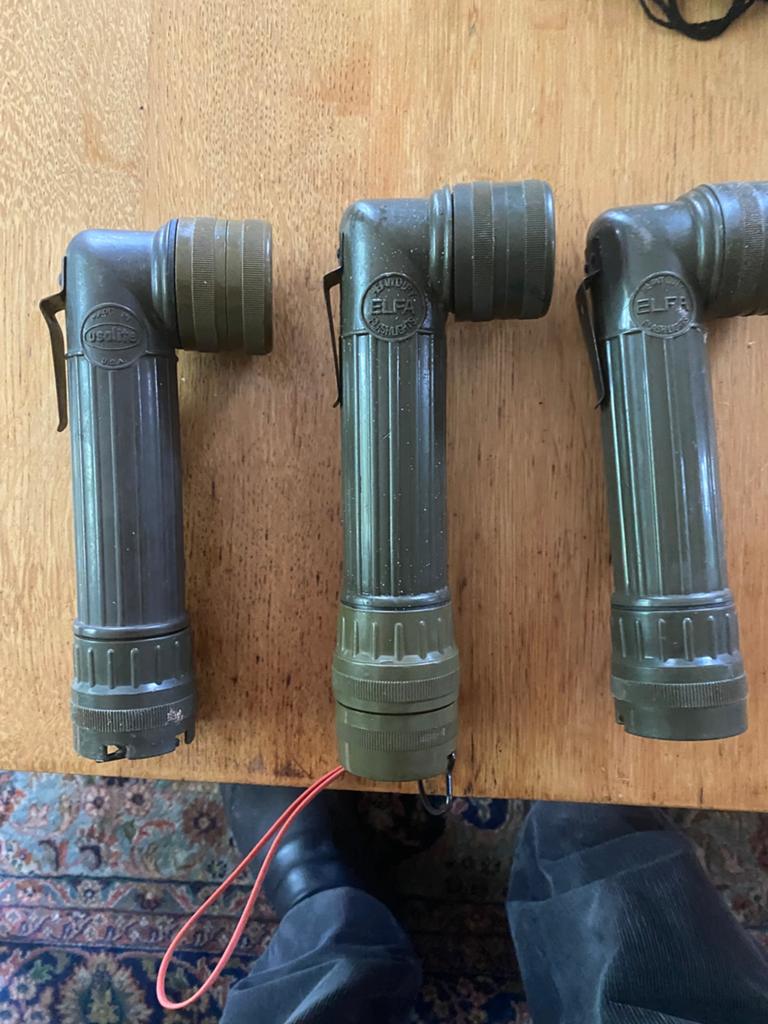 Aangeboden, Militaire zaklampen, Ophalen of Verzenden, Overige typen
