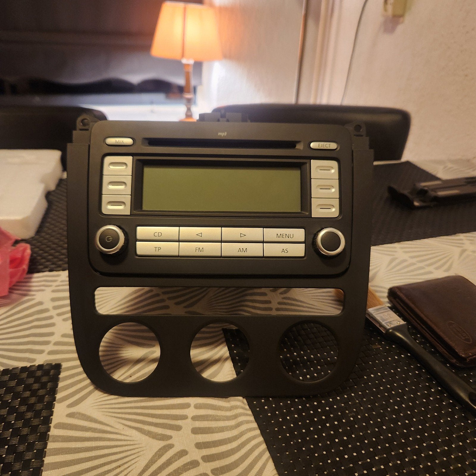 VW RCD 300 MP3 Autoradio - Origineel Grundig, Ophalen, Gebruikt