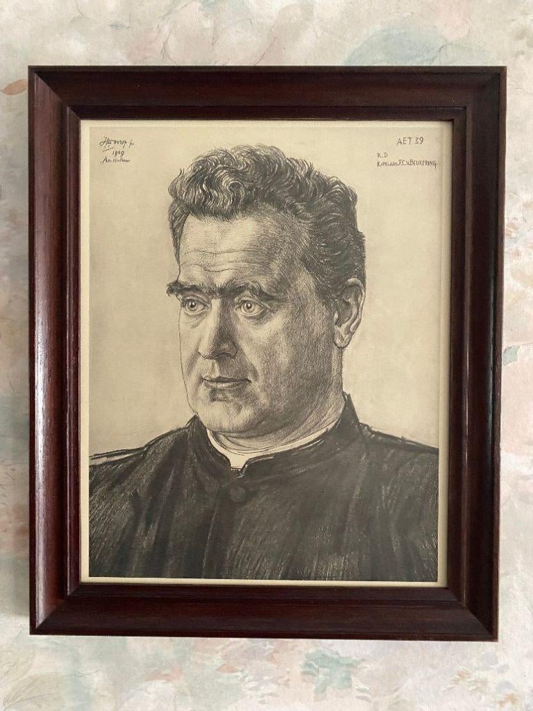Jan  . Toorop  .  1909, Antiek en Kunst, Kunst | Litho's en Zeefdrukken, Ophalen of Verzenden