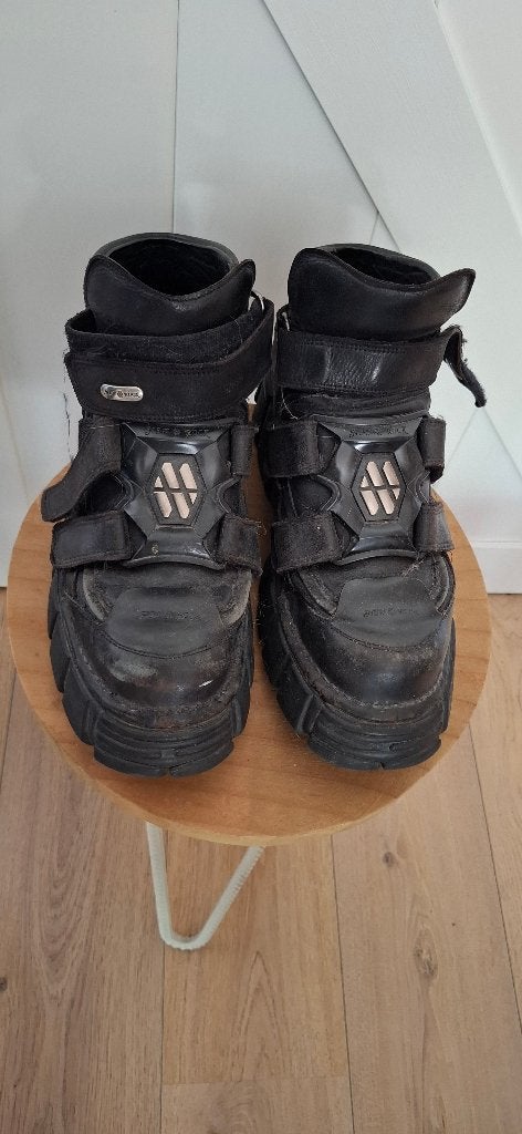 schoenen new rock maat 46, 1234road, New rock, Zwart, Boots