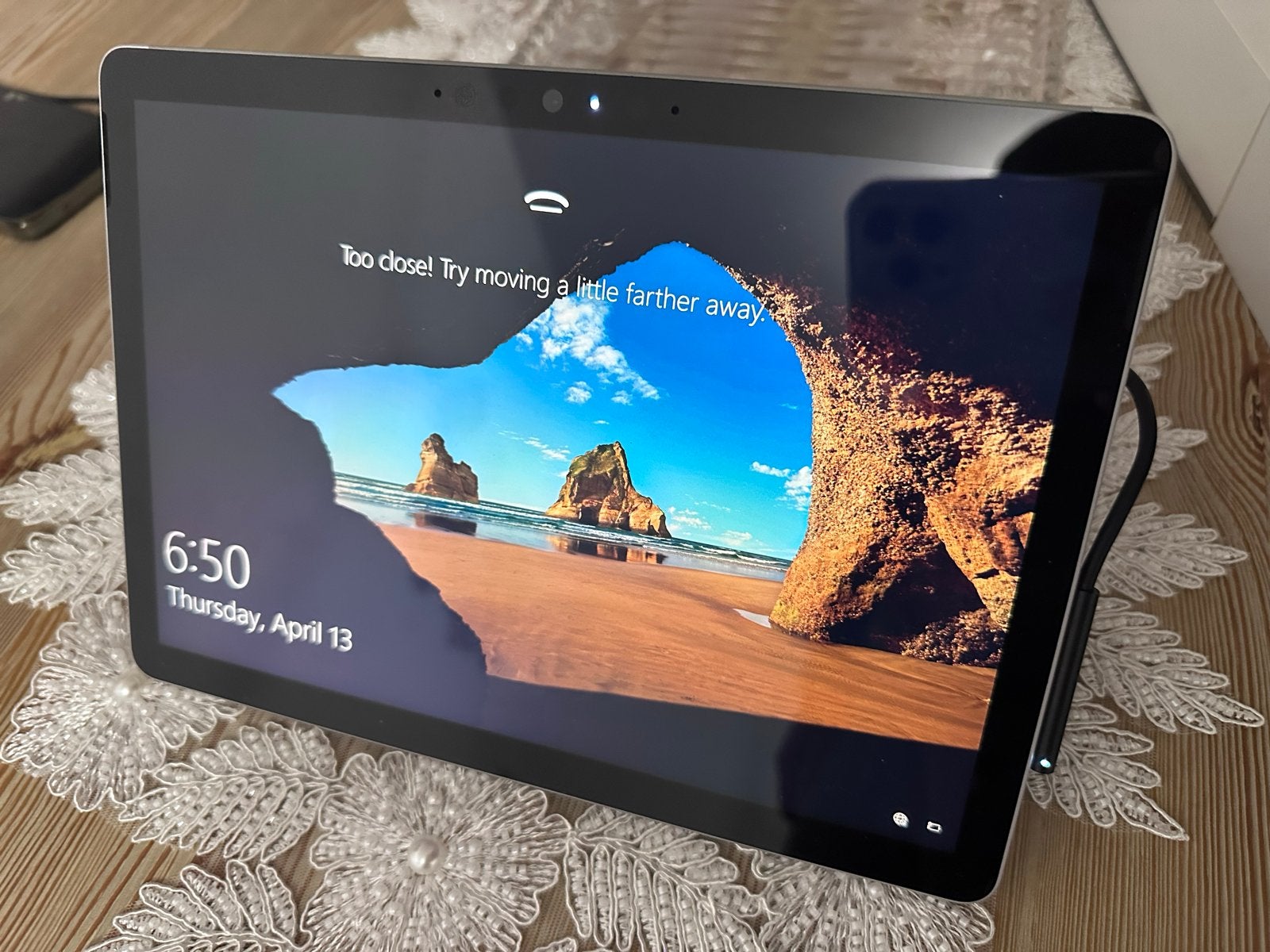 InMicrosoft Surface Go 2 - Tablet met Windows en toetsenbord, Ophalen of Verzenden, 10 inch, Uitbreidbaar geheugen, 64 GB