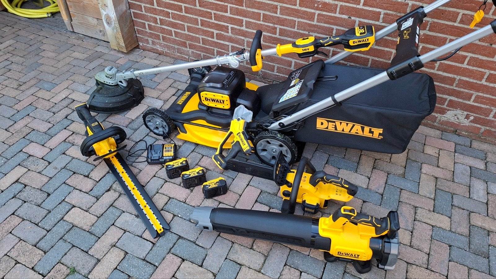 Dewalt tuingereedschap set 18v z.g.a.n, Ophalen, Zo goed als nieuw