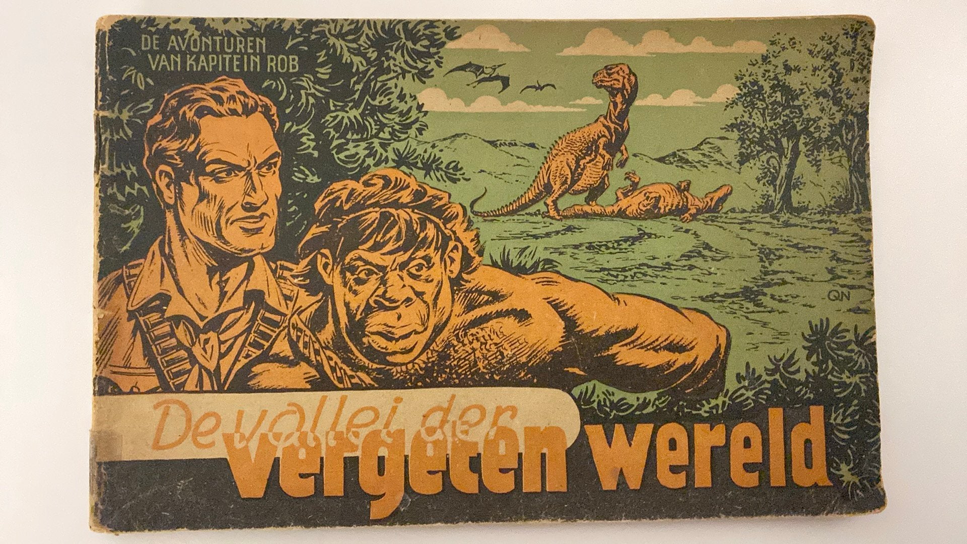 Deel 7 Kapitein Rob De Vallei der vergeten wereld, Boeken, Eén stripboek, Ophalen of Verzenden, Gelezen
