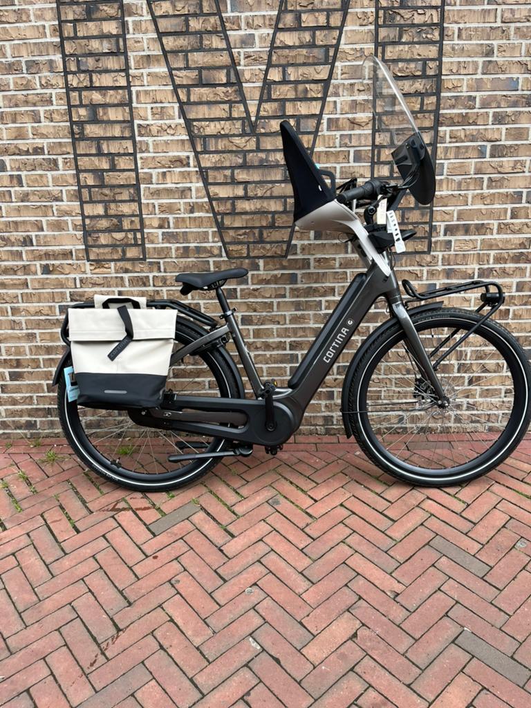 Cortina E-Common Fam Int Eclips Black Gloss, Ophalen, Nieuw, Cortina, 51 tot 55 cm