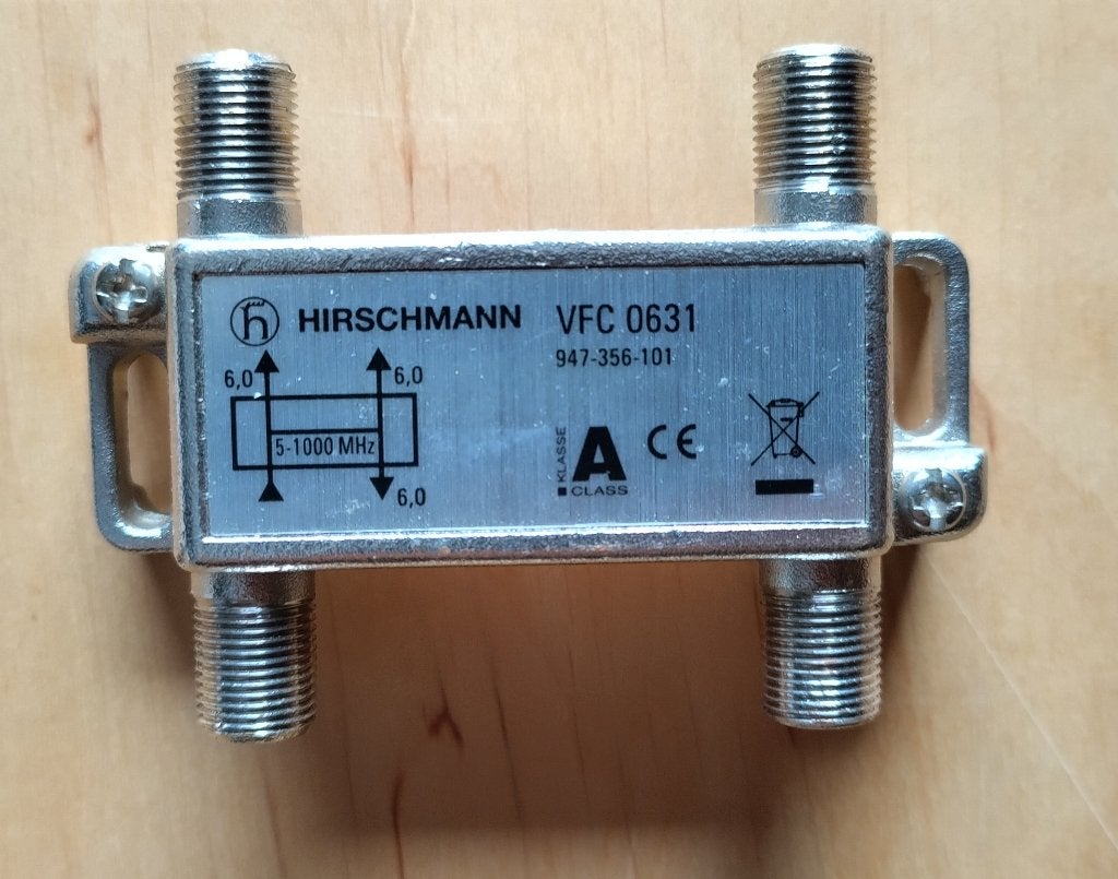 Antenneontvanger Hirschmann VFC 0631, Ophalen of Verzenden, Zo goed als nieuw, Toebehoren