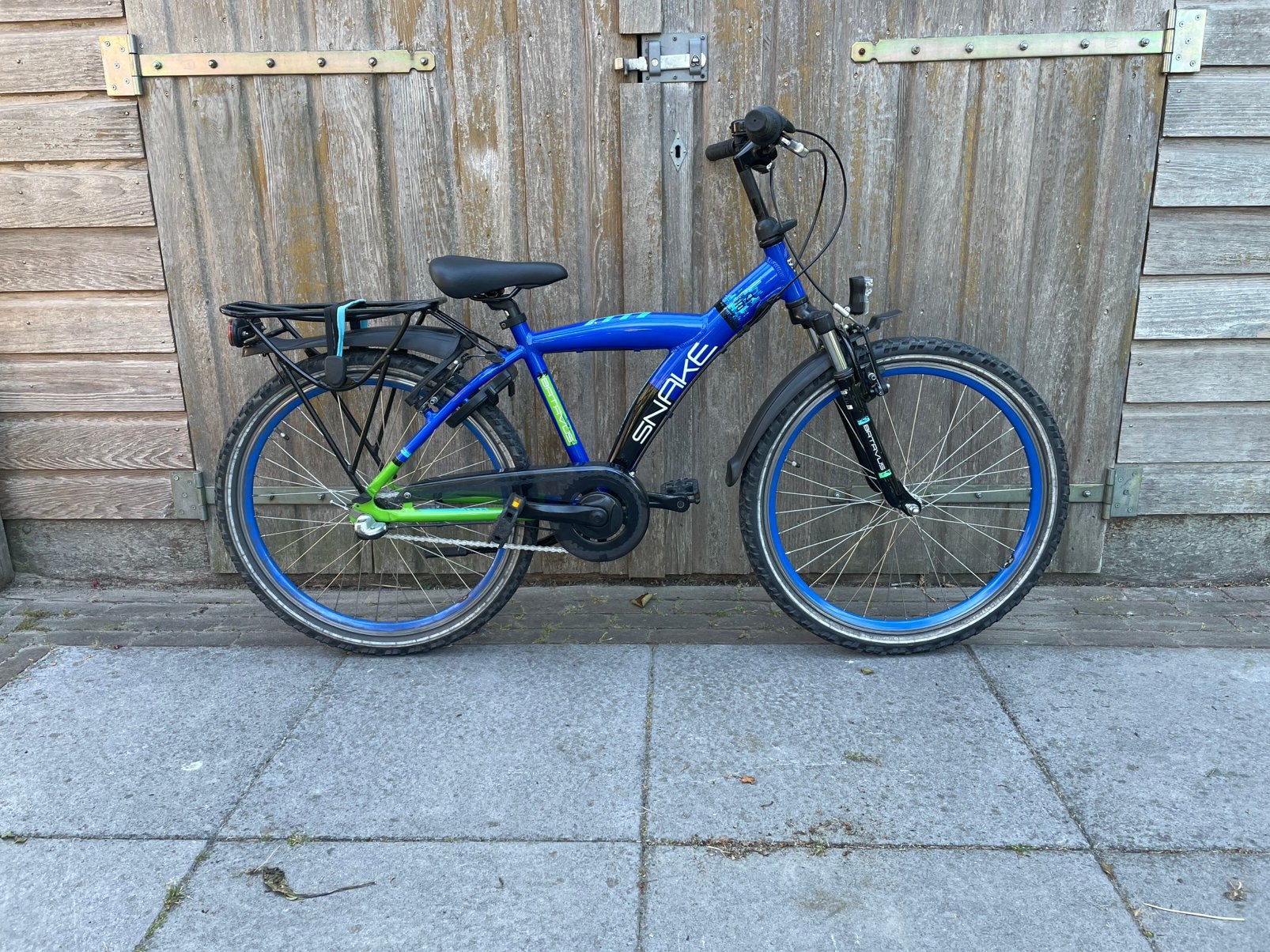 Batavus snake 24 inch jongens fiets met 3 versnellingen, Ophalen, Terugtraprem, Versnellingen, Gebruikt