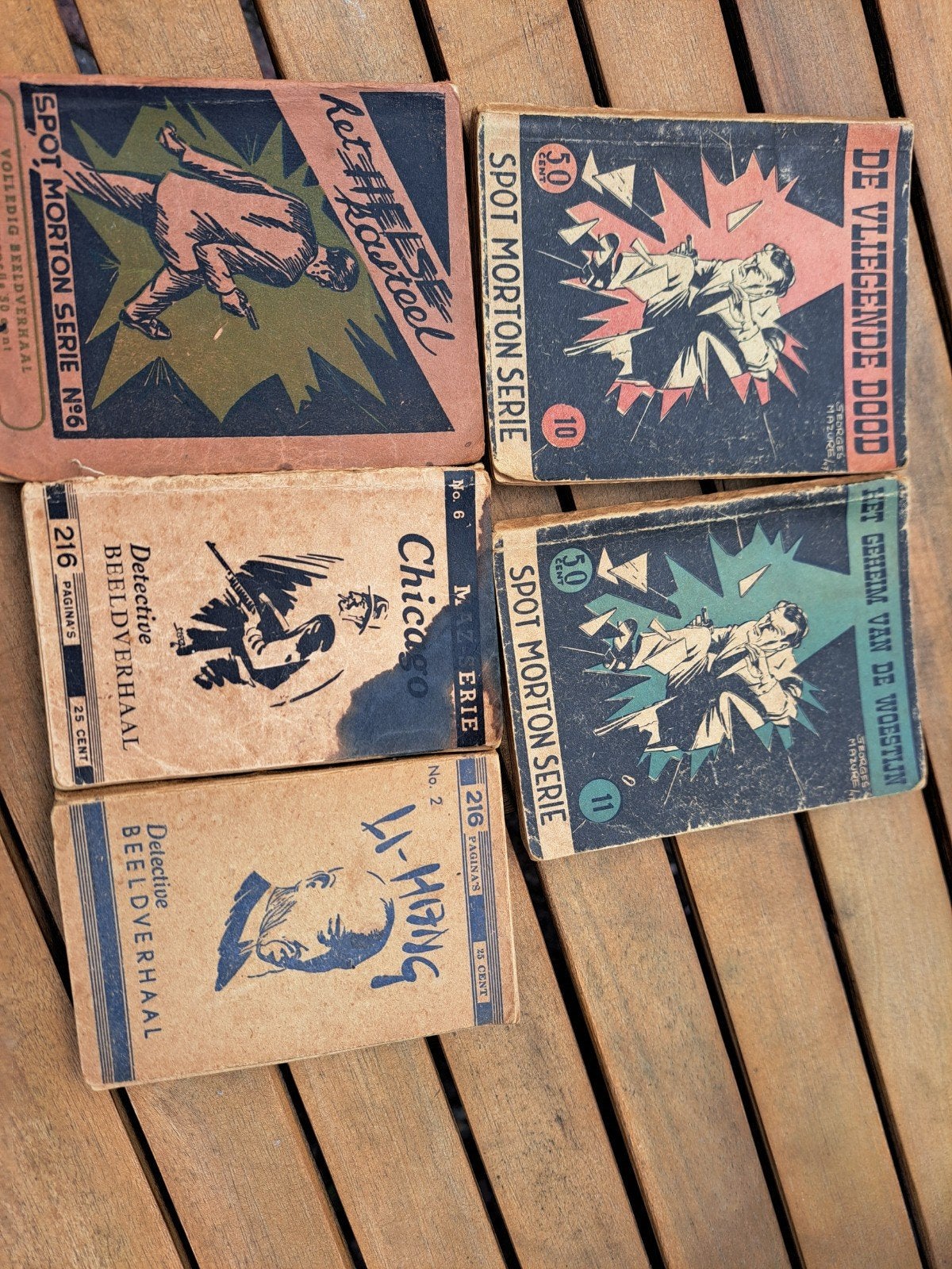 Zeldzame Dick Bos en Spot Morton stripboeken - Verzamelaar, Boeken, Meerdere stripboeken, Ophalen of Verzenden, Gelezen