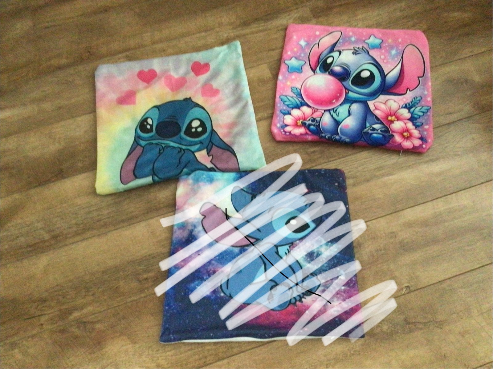 Kussen hoesjes stitch, Overige merken, Kleed of Kussen, Ophalen of Verzenden, Zo goed als nieuw