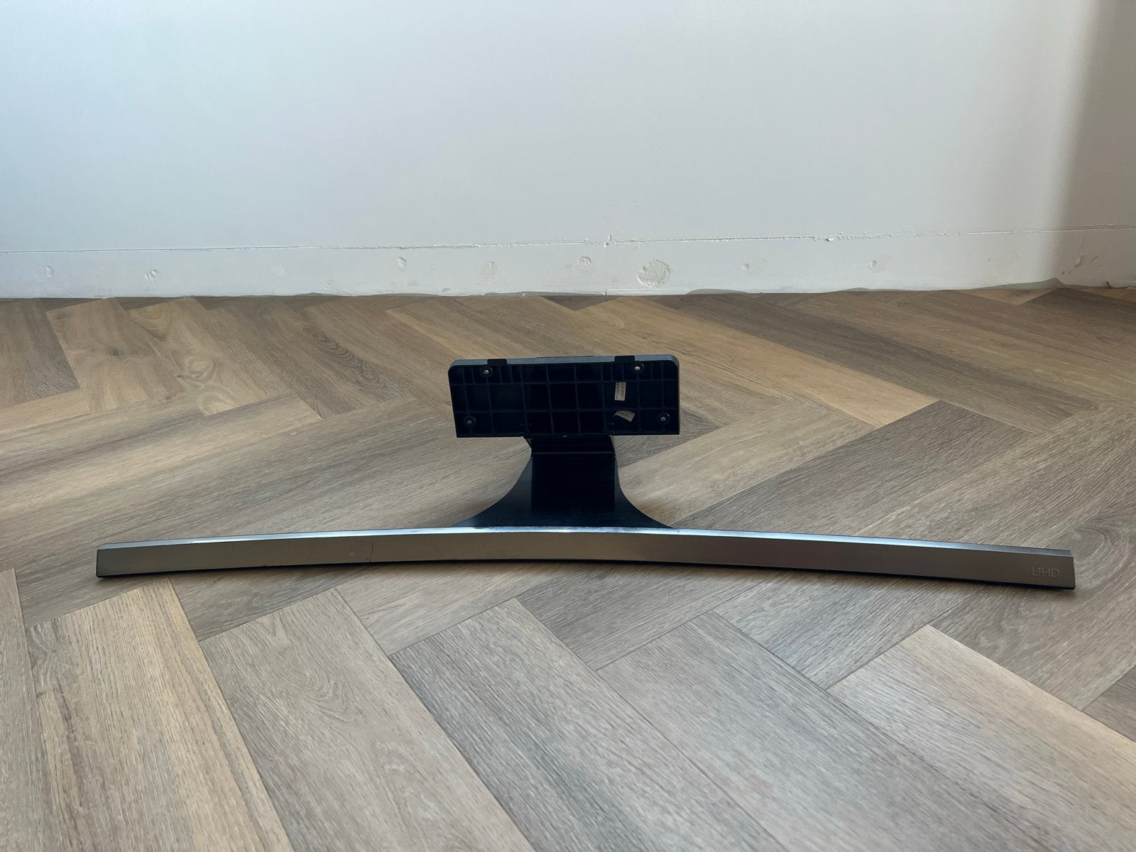 Samsung TV-standaard zilver voor curved JU-serie, Ophalen, Gebruikt
