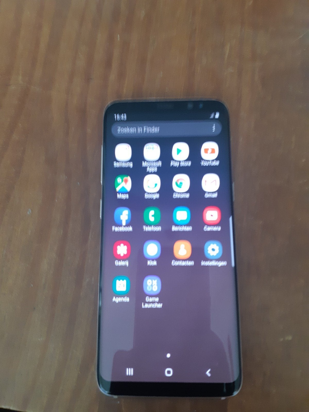 Te koop Samsung S8, Telecommunicatie, Mobiele telefoons | Samsung, Ophalen, Zwart, Zo goed als nieuw, 128 GB