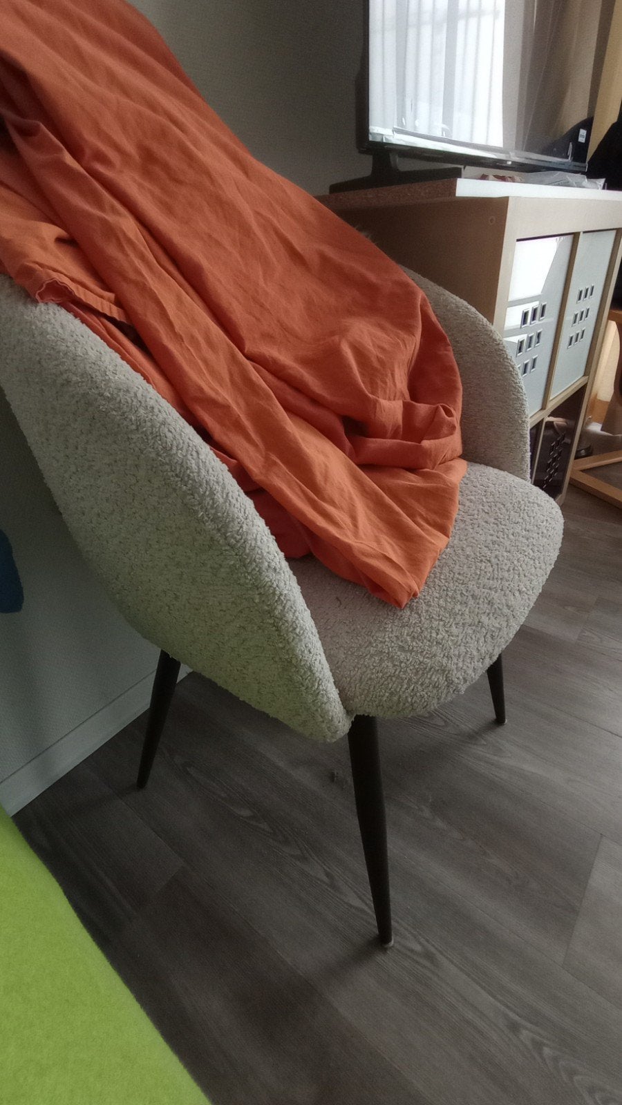 Nette teddy stoel, Huis en Inrichting, Banken | Sofa's en Chaises Longues, Ophalen of Verzenden, Zo goed als nieuw, Eenpersoons