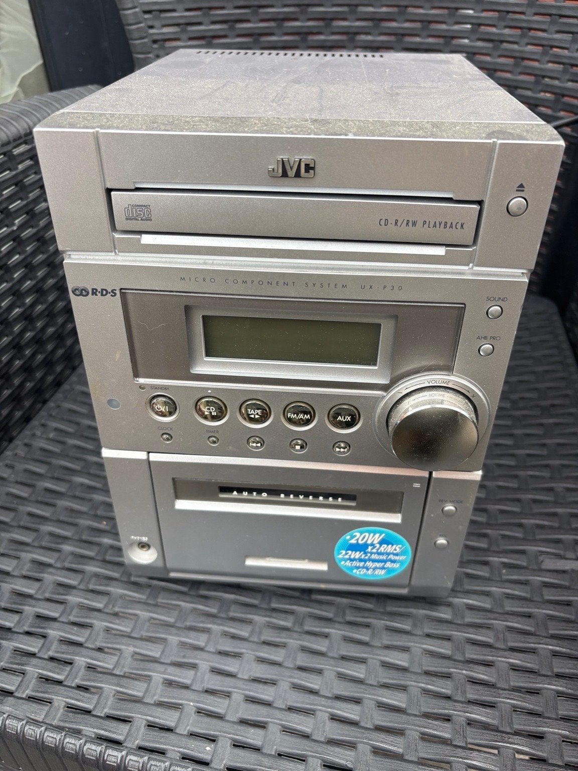 JVC UX-P30 Micro Component System met speakers, Audio, Tv en Foto, Gebruikt, JVC, Ophalen of Verzenden, Microset