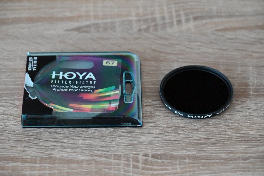 HOYA 67mm INFRARED (R72) filter made in Japan; NIEUW!, Ophalen, 60 tot 70 mm, Overige typen, Nieuw