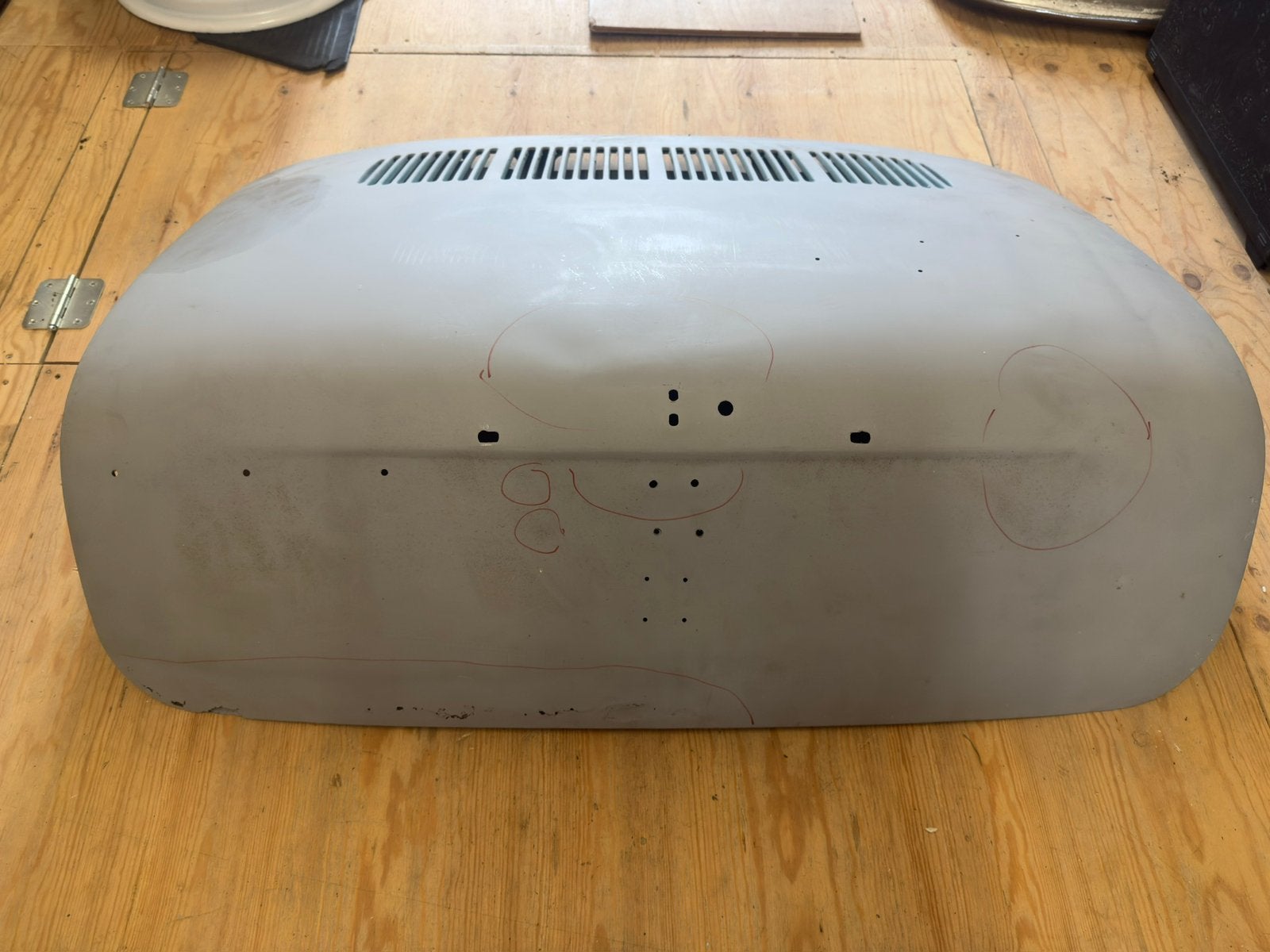 Volkswagen karmann ghia motorklep, Ophalen, Gebruikt, Achterklep, Achter