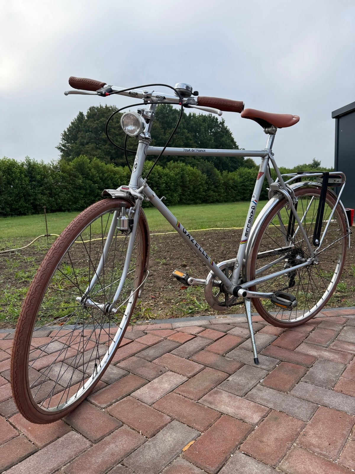 Gazelle Tour de France Vintage Fiets - Goede Staat, Ophalen, Gebruikt, Velgrem, 57 tot 61 cm
