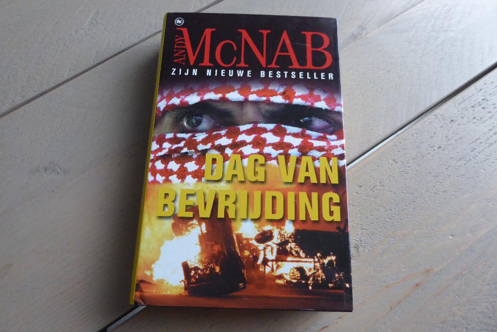 Boek: Andy McNAB dag van bevrijding - hard cover, Ophalen of Verzenden, Nieuw, Andy McNab