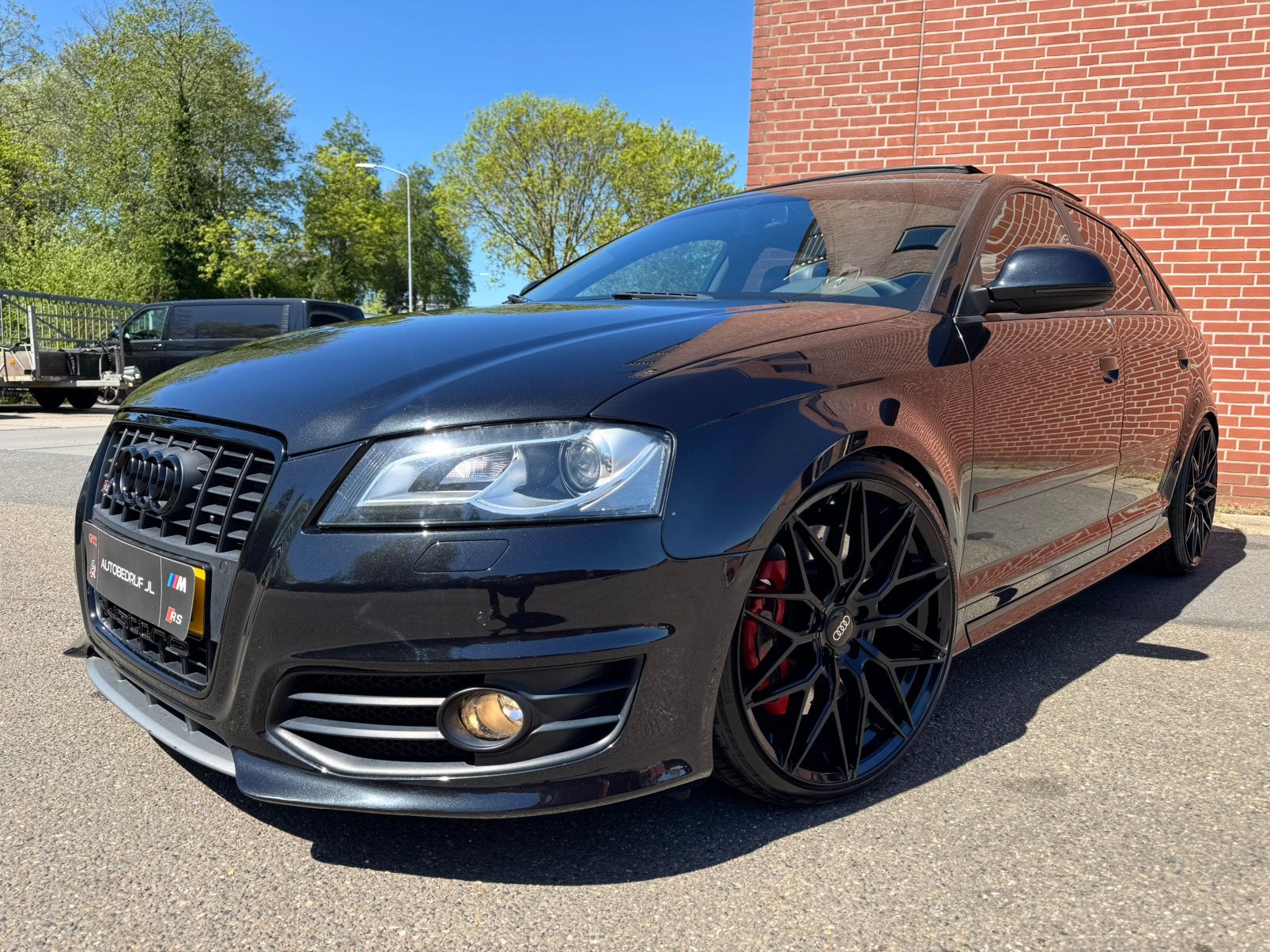 Audi S3 2.0 TFSI Sportback S-Tronic/ LEER/ PANO/ 320PK/ 19", Automaat, S3, 1490 kg, USB