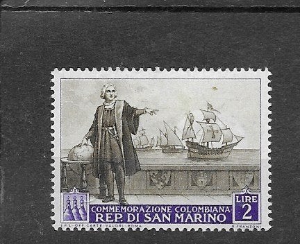 San Marino ,mi. 365, postfris, met plakrestje, Verzenden, Overige landen, Postfris