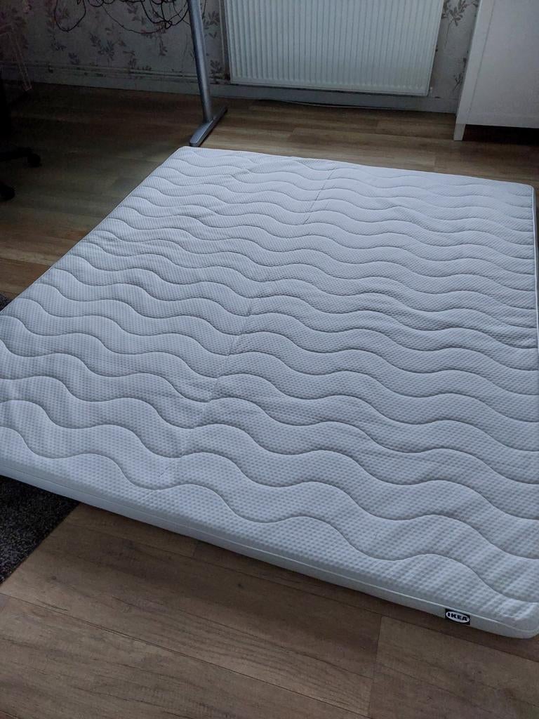 Ikea topper Norrsele 180x200, Ophalen, Zo goed als nieuw, Tweepersoons, 180 cm