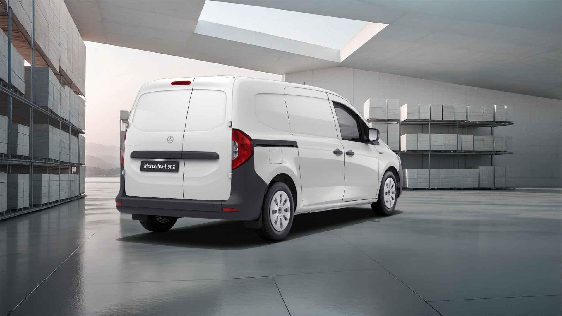 Mercedes-Benz eCitan 112 Base L2 51 kWh, Auto's, Stof, Nieuw, 2 stoelen, Automatische klimaatregeling