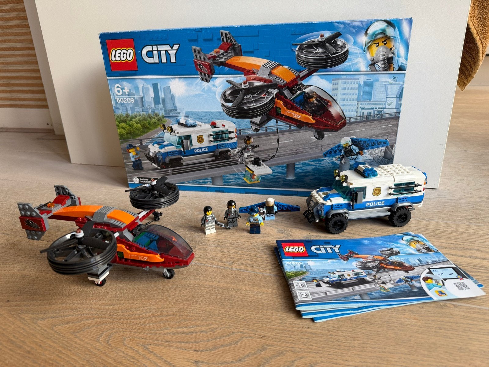 Lego city 60209 diamantroof, Kinderen en Baby's, Speelgoed | Duplo en Lego, Ophalen of Verzenden, Zo goed als nieuw