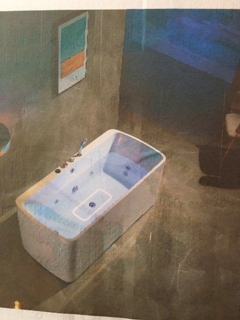 ligbad wirlpool, Doe-het-zelf en Verbouw, Sanitair, Ophalen, Nieuw, Chroom, Bad