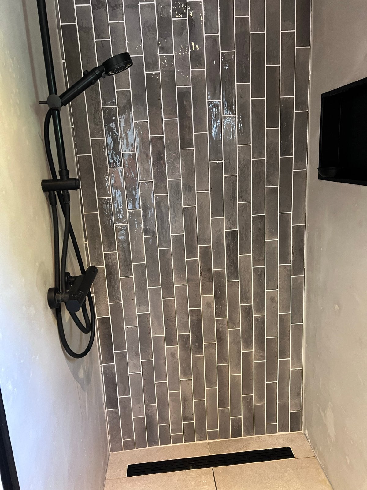 Wandtegel Piet Boon 6x24 cm Glaze Tile Greige 1,20 m2, Doe-het-zelf en Verbouw, Ophalen, Nieuw, Minder dan 20 cm, 20 tot 40 cm
