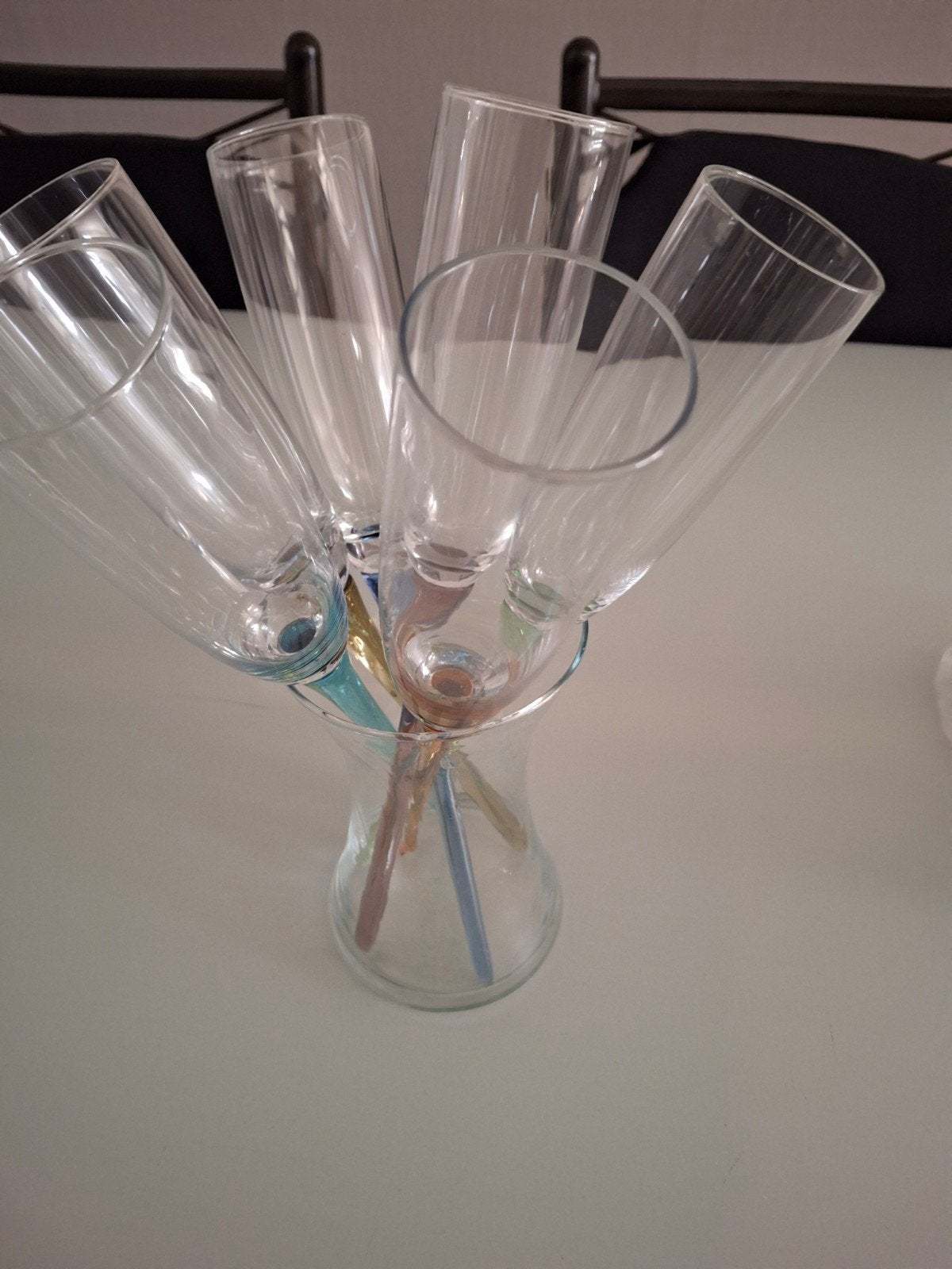 Champagneflutes, Verzamelen, Glas en Borrelglaasjes, Ophalen, Zo goed als nieuw, Overige typen