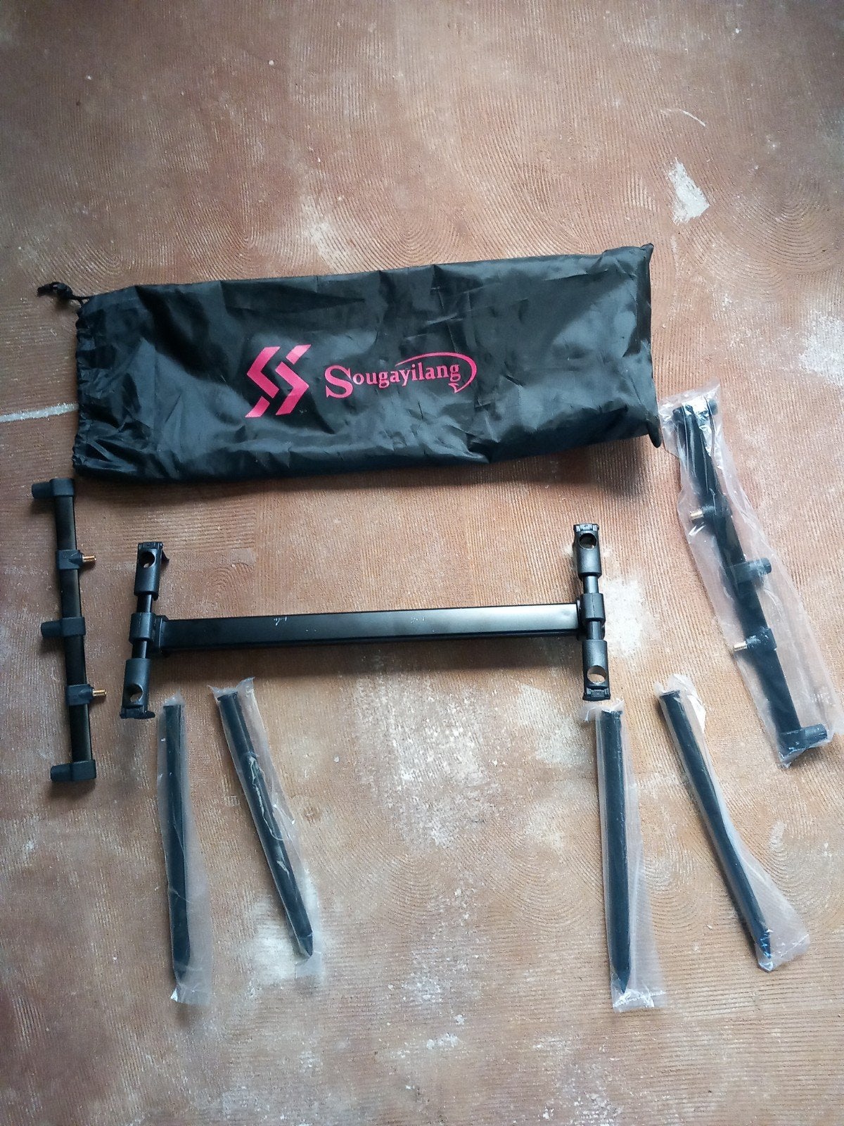 Sougayilang Rod Pod Hengelsteun met Draagtas, Ophalen, Nieuw, Overige typen