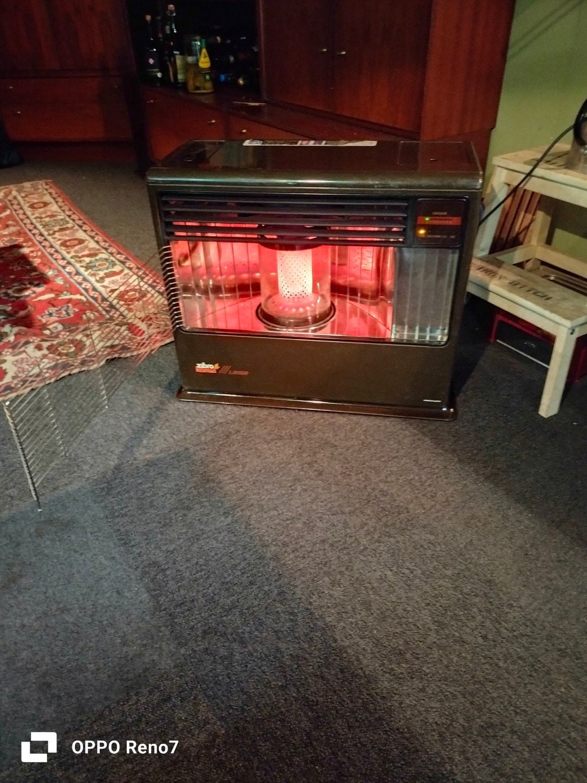 Zibro Kamin LCR 6C Petroleum Laserkachel 7.4 kW/h, Ophalen, Gebruikt, Overige brandstoffen, Petroleumkachel