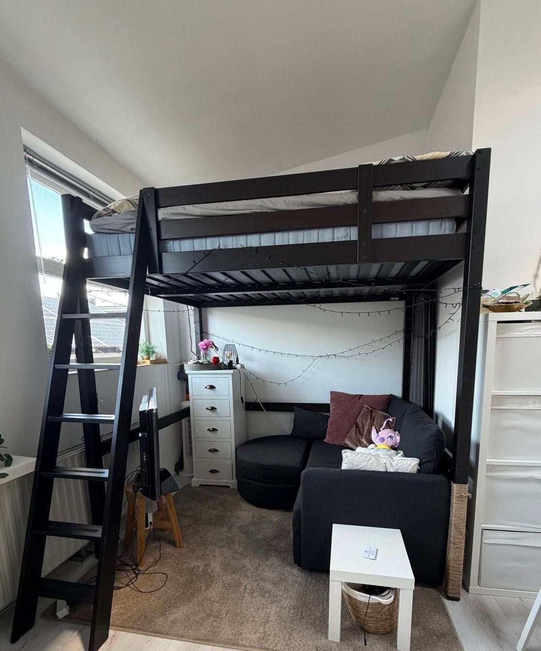 IKEA Hoogslaper 140x200 - Zo goed als nieuw!, Huis en Inrichting, Slaapkamer | Stapelbedden en Hoogslapers, Ophalen, Hoogslaper