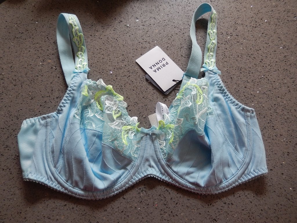 Nieuwe blauwe beugel bh Prima Donna Deauville 80c, Prima Donna, Verzenden, Blauw, BH
