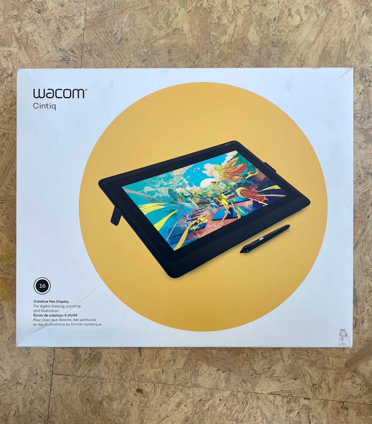 Wacom Cintiq 16 Tekentablet, Computers en Software, Ophalen, Zo goed als nieuw