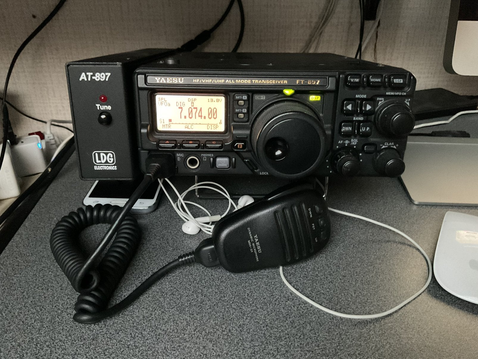 Yaesu FT-897D, Telecommunicatie, Zenders en Ontvangers, Gebruikt, Zender en Ontvanger, Ophalen