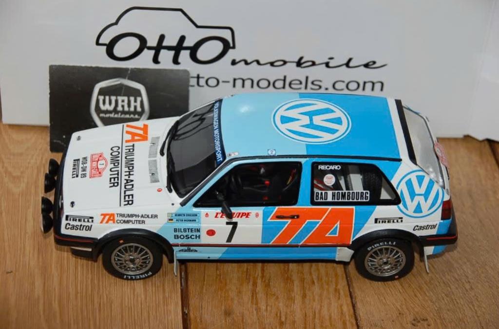 1:18 VOLKSWAGEN GOLF 2 #7 MC Otto mobile OT852 in box WRH, Verzenden, Zo goed als nieuw, Auto, OttOMobile