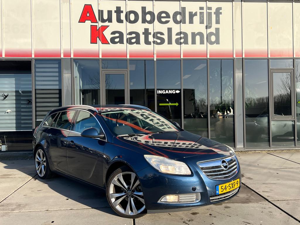 Opel Insignia Sports Tourer 1.4 Turbo EcoFLEX Edition - LPG, Auto's, Voorwielaandrijving, Euro 5, Gebruikt, Zwart