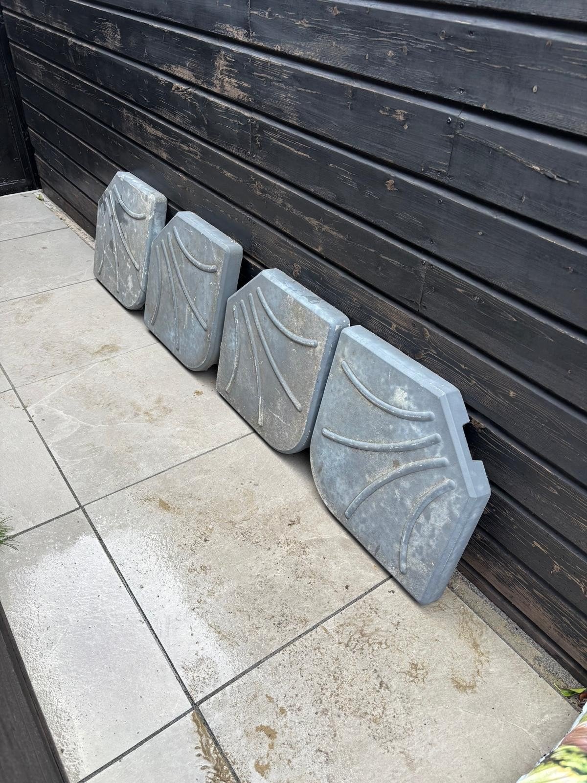 Parasolvoet van Intratuin, Tuin en Terras, Ophalen, Gebruikt, Parasolvoet