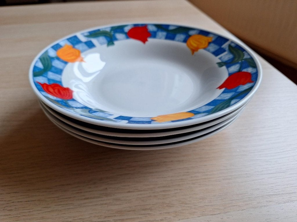 Borden servies AM/63 Amsterdam, Ophalen of Verzenden, Zo goed als nieuw, Bord(en), Overige stijlen