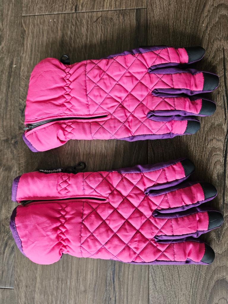 Thinsulate ski handschoenen roze/paars, Maat 38/40 (M), Ophalen of Verzenden, Zo goed als nieuw, Overige typen