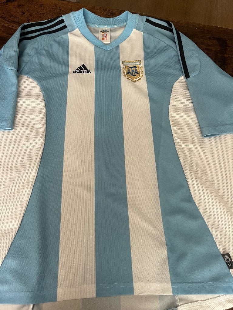 Adidas voetbalshirt Argentinië, Ophalen of Verzenden, Zo goed als nieuw, Buitenlandse clubs, Shirt