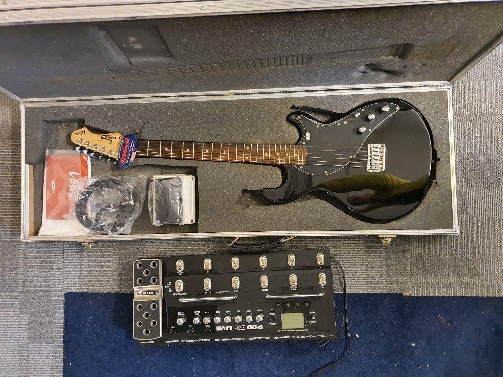 line 6 variax 300 gitaar met X3 live board, Ophalen, Zo goed als nieuw, Solid body, Overige merken