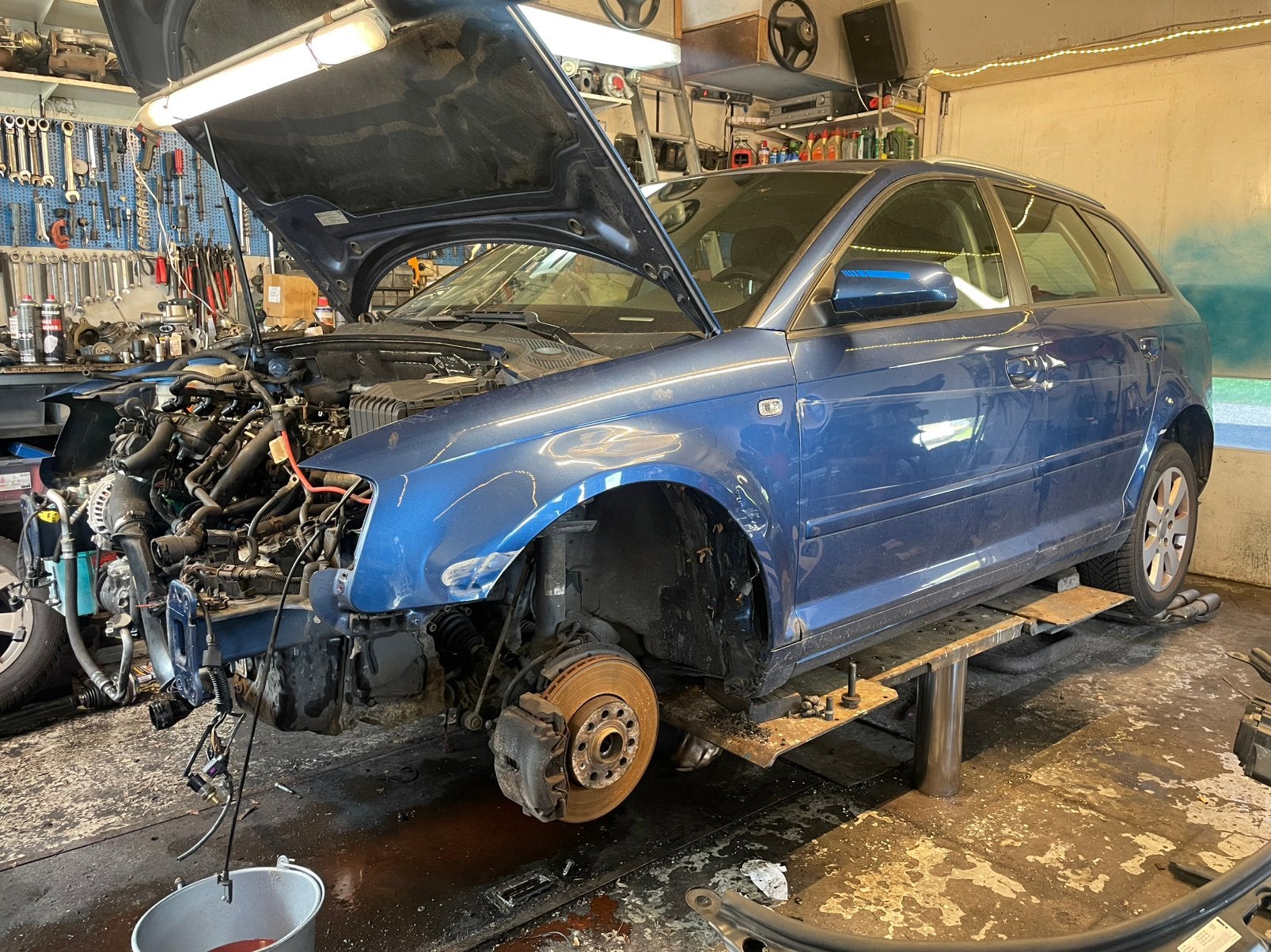 Audi A3 (8P) 1.8TFSi (BZB) Onderdelen, Ophalen of Verzenden, Gebruikt