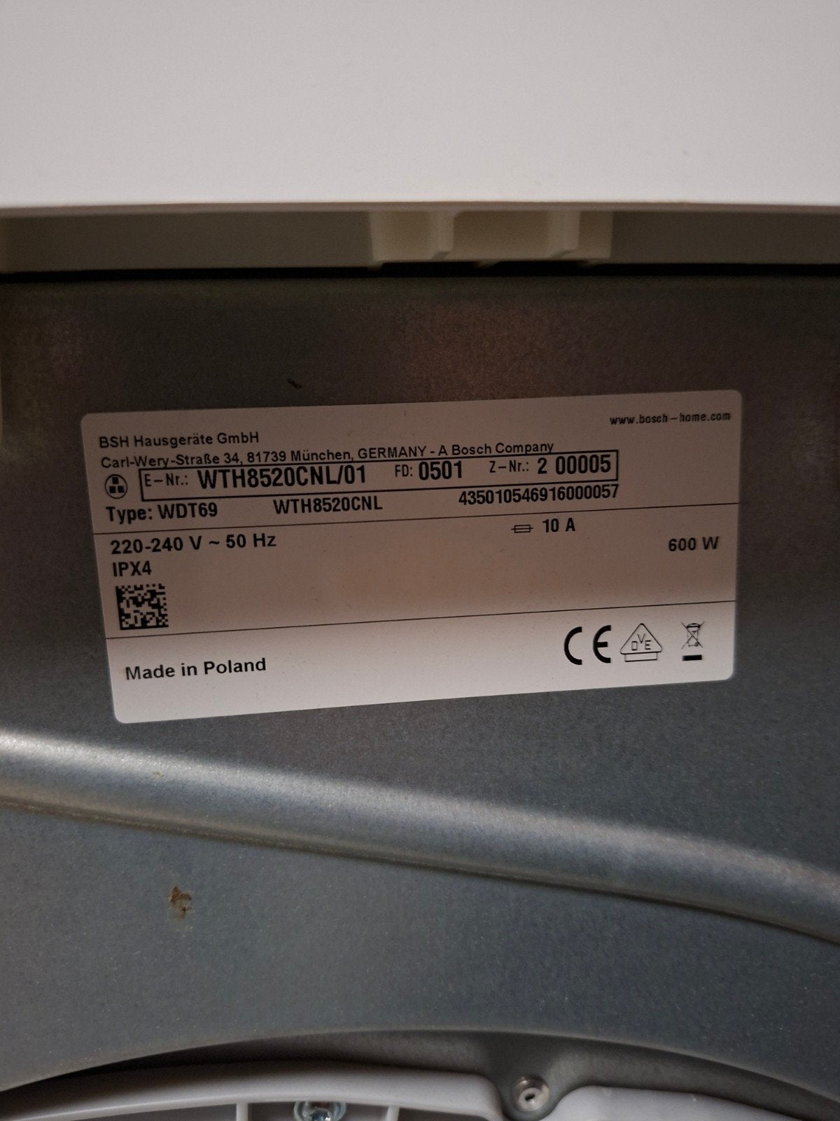 Foto 4 van Bosch warmtepompdroger