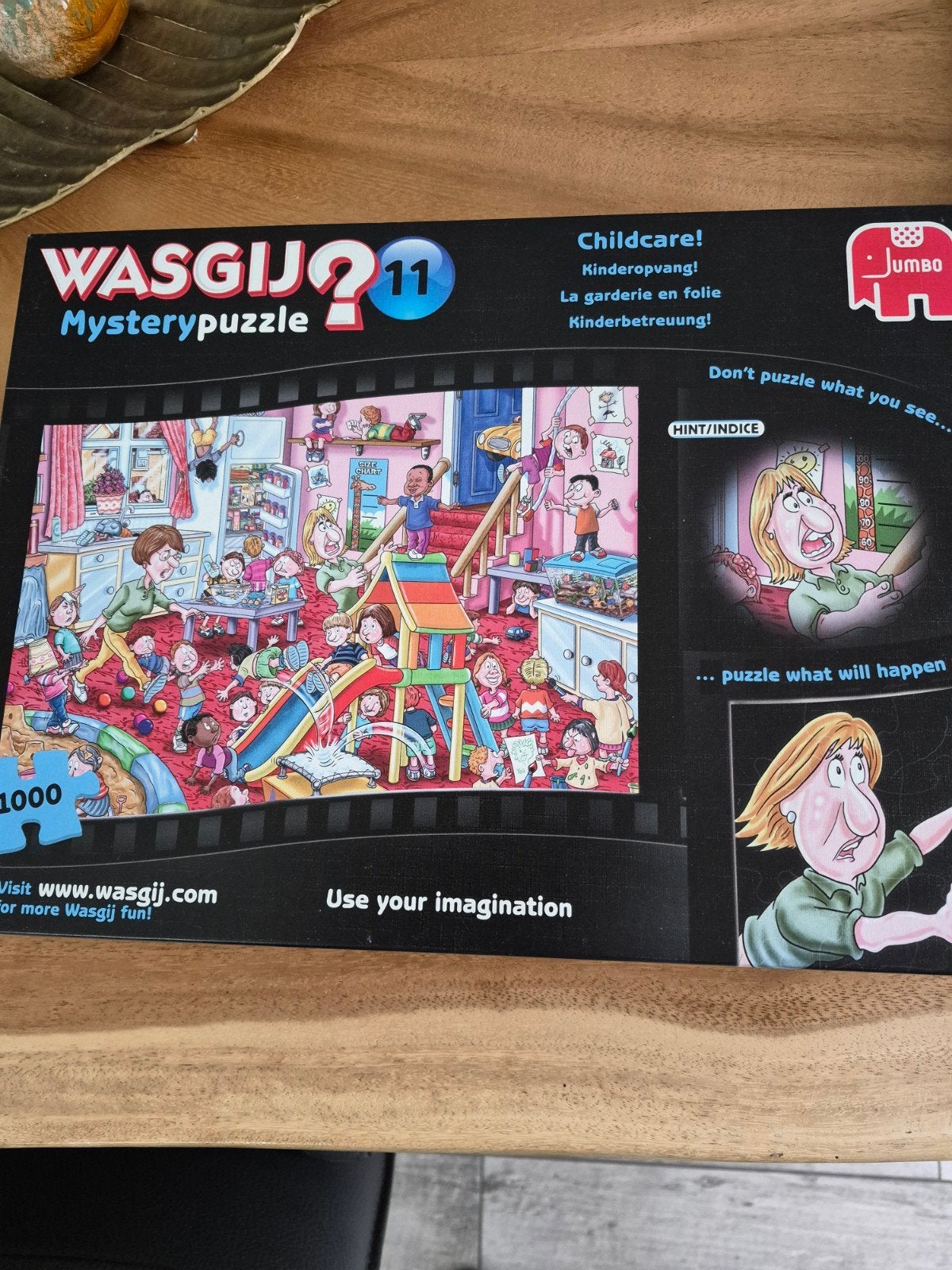 wasgij puzzel 1000 stukjes, Ophalen of Verzenden, 500 t/m 1500 stukjes, Zo goed als nieuw